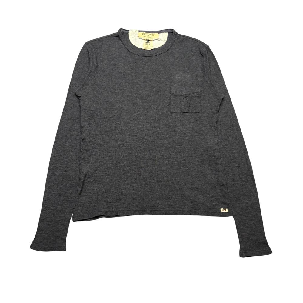 Converse John Varvatos Pocket Thermal Long Sleeve Shirt Men's 2/Medium Waffle